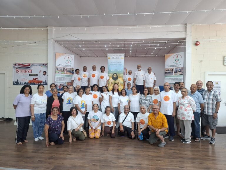 International Day of Yoga was celebrated today, 21st June 2025, at Leuva Patidar Samaj Hall in Lidget Green. 